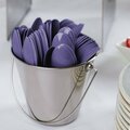 Creative Converting 6 1/8in Purple Heavy Weight Plastic Spoon, 50PK 999SPOONPR